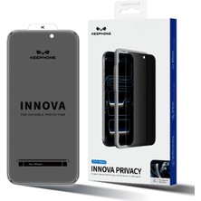 TeknoKapsül Keephone Apple iPhone 18 Pro Max Innova Hayalet Cam Ekran Koruyucu - Siyah