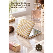 Yenilig 1 Adet Dikdörtgen Kalın Ayna – Tekli Ürün, Dikdörtgen Form, Kalın Yapı, 8,5 x 6 Cm, Ayna Mirror