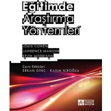 Pegem Akademi̇ Eğitimde Araştırma Yöntemleri