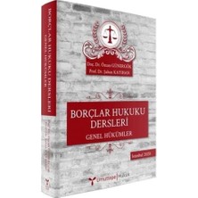 Umuttepe Yayınları Borçlar Hukuku Dersleri: Hükümler