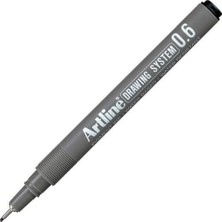 Belirtilmemiş Cızım Kalemı Artlıne 06MM Sıyah 1 Lı (236)