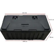 Toprak Outdoor 100 cm Takım Dolabı (Dorse-Pıckup-Offroad-Karavan)