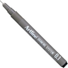 Belirtilmemiş Cızım Kalemı Artlıne 01MM Sıyah 1 Lı (231)