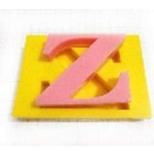 Hobi Hobı Silikon Z Harfi Sabun ve Kokulu Taş Kalıbı