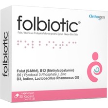 Orthogen Folbiotic 30 Kapsül