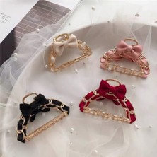JHT Shop Kurdeleli Mandal Toka Metal Saç Aksesuarı