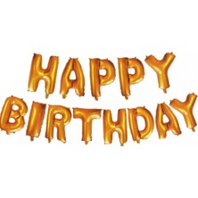 Depposite Happy Birthday Folyo Balon Seti