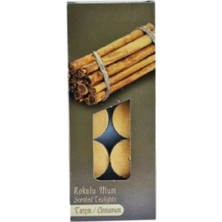 Gurmender Tealight Mum Tarçın Kokulu 13 gr - 10'lu