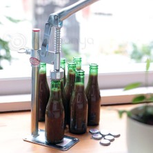 Morpanya Şişe Kapağı Aleti Gazoz Soda Kapatma Makinası Kapak Sıkma Makinesi Soda Kapağı Aleti TK873