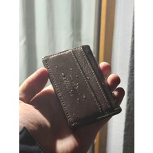 Lres Unisex Deri Mekanizmalı Otomatik Kızaklı Kartlık Cüzdan