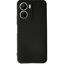 ENCO Vivo Y16 Kılıf First Silikon - Siyah