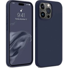 ENCO Apple iPhone 15 Pro Kılıf First Silikon - Lacivert