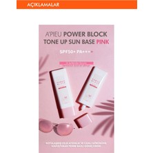 A'pıeu Power Block Pembe Ton Dengeleyici Güneş Kremi SPF50+ Pa++++ 50ML