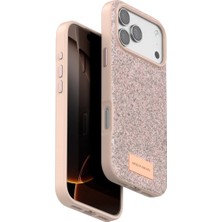 ENCO Onegif Apple iPhone 17 Pro Bright Simli Kapak - Pembe