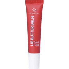 Golden Rose Lip Butter Balm Care And Gloss Peachy Glow No:07 1 Adet