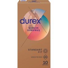 3 Adet Durex Prezervatif Gerçek Dokunuş 10'lu