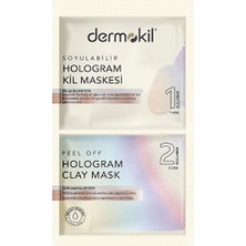 2 Adet Dermokil Hologram Aydınlatıcı ve Canlandırıcı Soyulabilir Maske 15 ml