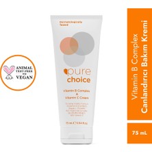 4 Adet Pure Choice Aydınlatıcı ve Canlandırıcı Cilt Bakım Kremi 75 ml