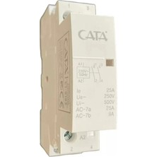 Cata 1X25A Sessiz Monofaze Kontaktör