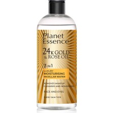 5 Adet Planet Essence Gold Nemlendirici Makyaj Temizleme Suyu 400 ml