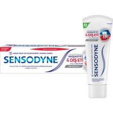 3 Adet Sensodyne Diş Macunu Hassasiyet ve Güçlü Diş Eti 75 ml