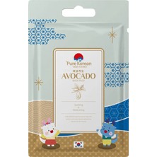 4 Adet Pure Korean Avocado Maske 1 Adet