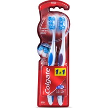 2 Adet Colgate 360 Optik Beyaz Diş Fırçası 1+1 (Orta)