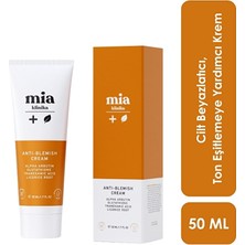 4 Adet Mia Klinika Cilt Beyazlatıcı Ton Eşitlemeye Yardımcı Leke Kremi 50 ml
