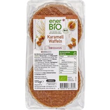 3 Adet Enerbio Organik Karamelli Gofret 175 gr