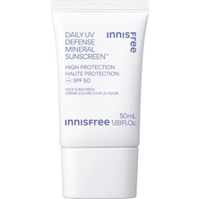 3 Adet Innisfree Yüz Güneş Kremi 50SPF 50 ml