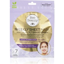 Bee Beauty 7'li Kağıt Yüz Maskesi