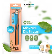 4 Adet Toothwak Misvaklı Diş Fırçası + 2 Yedek Başlık Seti
