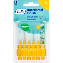5 Adet Tepe Blister Arayüz Fırçası 0.7 mm Sarı 6'lı Paket