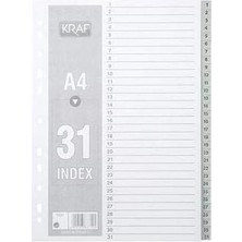 Kraf 1-31 Rakam Pp Ayraç