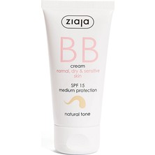 Ziaja Normal, Kuru ve Hassas Ciltler Doğal Ton Bb Krem 50 ml