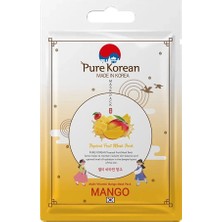 5 Adet Pure Korean Multi-Vitamin Mango Yüz Maskesi