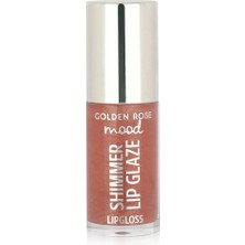 2 Adet Golden Rose Mood Shimmer Lip Glaze Lipgloss Sunset Glaze NO:253 1 Adet