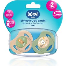 Wee Baby Emzik Simetrik Uçlu No:2 6-18 Ay 1 Adet