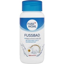 3 Adet Fusswohl Ayak Banyosu Tuzu Ölü Deniz Tuzu-Papatya 450 gr