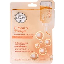 4 Adet Bee Beauty Serum Maske C Vitamini