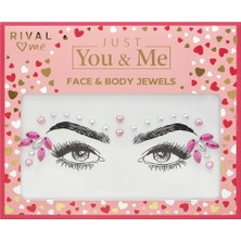 5 Adet Rival Loves Me Just You & Me Yüz Mücevherleri 1 Adet