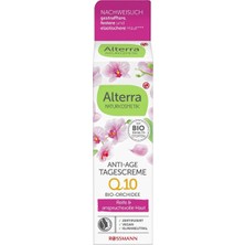5 Adet Alterra Yaşlanma Karşıtı Q10 Gündüz Krem Organik E Vitaminli 50 ml