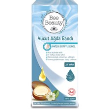 5 Adet Bee Beauty Vücut Ağda Bandı Inatçı Sık 24'lü