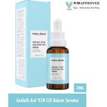 Maruderm Azelaik Asit %10 Aydınlatıcı Leke Karşıtı Cilt Bakım Serumu 30 ml