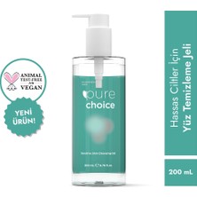 Pure Choice Hassas Ciltler Için Yüz Temizleme Jeli 200 ml
