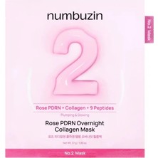 Numbuzin No.2 Rose Pdrn Overnight Collagen Mask 1 Adet