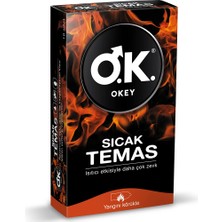 Okey Sıcak Temas Prezervatif 10'lu
