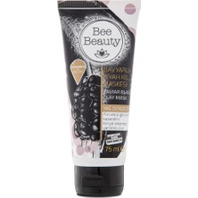 2 Adet Bee Beauty Havyarlı Siyah Kil Maskesi 75 ml