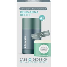 3 Adet Ben & Anna Stick Refill Deodorant + Case Lime 40 G