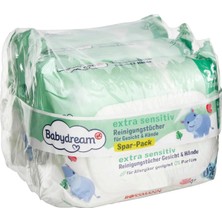 5 Adet Babydream Islak Mendil El & Yüz Ekstra Hassas 25X4 Adet 100 Adet